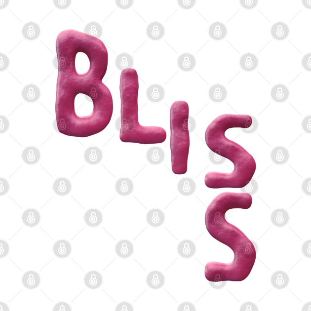 Bliss 3D clay word meme by artsytee