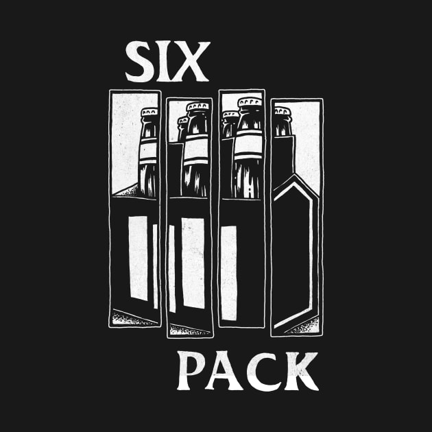 Six Pack - Light Tee by CaliDoso
