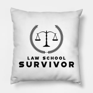 Law School Survivor Pillow