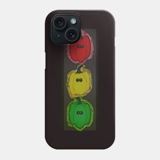 Bell Pepper Lights Phone Case