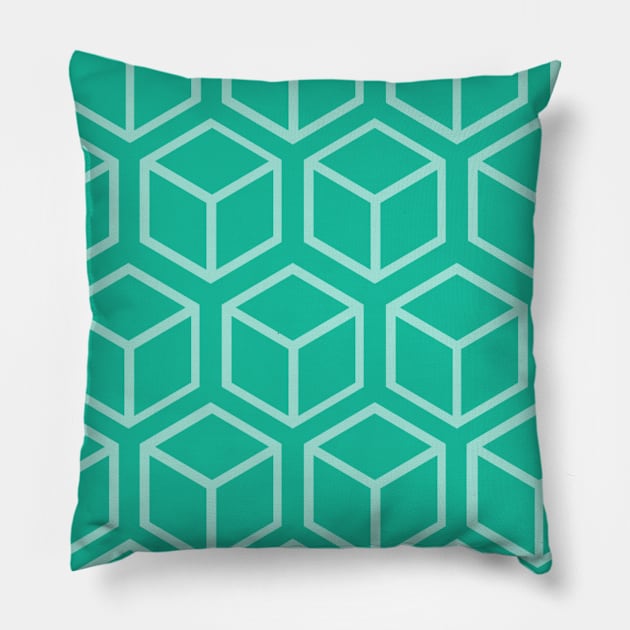 Geometric figures Pillow by Kachan