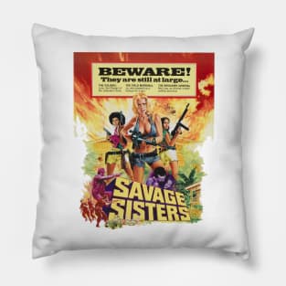 Savage Sisters Pillow