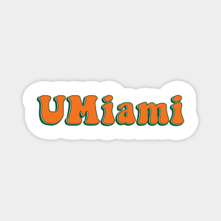 UMiami Sticker Magnet