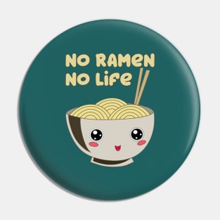 Kawaii Vintage Style Japenese Ramen Cat Pin