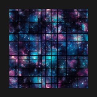 Infinite Continuum - Infinite Nebula Seamless Pattern T-Shirt