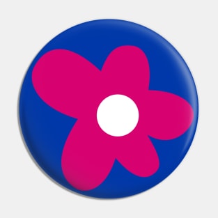 Bisexual Flower Pin