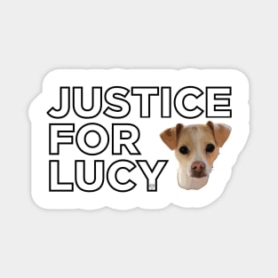 Lucy Lucy Apple Juice Magnet