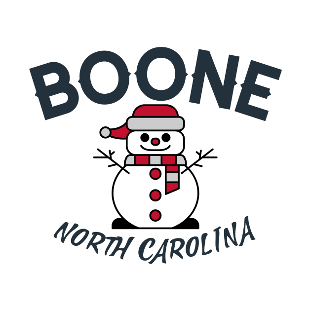 Boone, North Carolina Winter by Mountain Morning Graphics