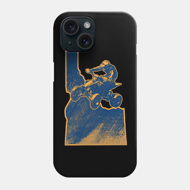 Idaho Four Wheelie Redline Phone Case by GuiltlessGoods