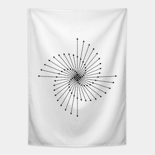 Geometric Shape 1 Tapestry by inotyler