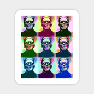 Frankenstein Pop Art Magnet