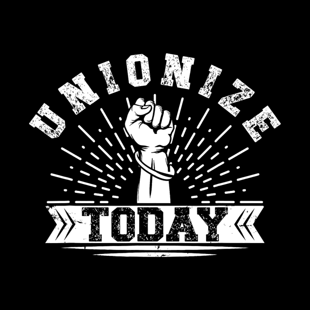 Labor Day Retro Vintage USA Labor Day Workers Unionize by everetto