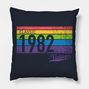 Classic 1982 Vintage - Perfect Birthday Gift Pillow