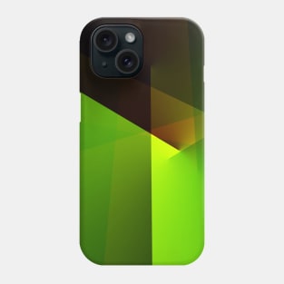 green black texture art Phone Case