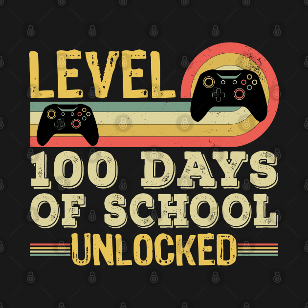 100th Day of School Gamer by Teesamd