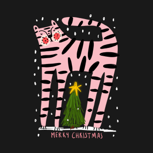 CHRISTMAS CAT T-Shirt