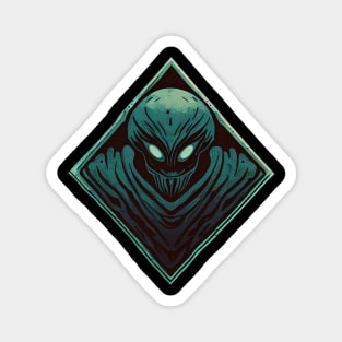 Ominous alien | Comics Alien Portrait Magnet