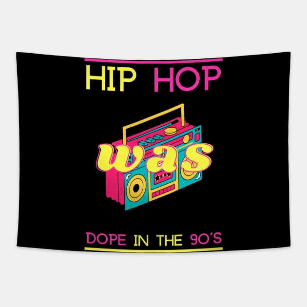 Hip Hop Was Dope Tapestry by SimSang