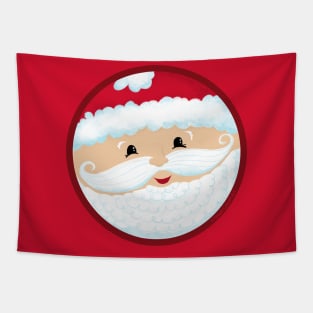 Cute Santa Claus Christmas Art Tapestry