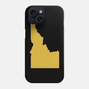 Idaho state map Phone Case