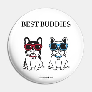 Best Buddies - Frenchie Love Pin