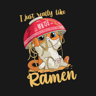 Little Ramen Cat T-Shirt