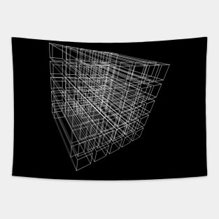 squares design Tapestry