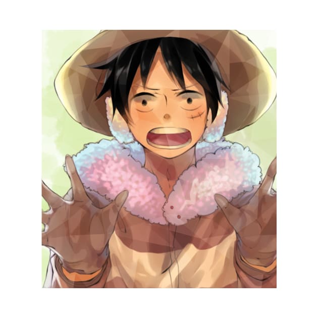 one piece Luffy by nonagobich