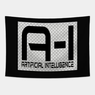 Artifcial Intelligence AI Matrix Grid Tapestry