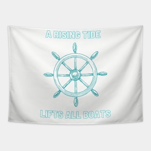 Rising tide lifts all boats Tapestry