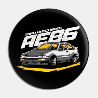 AE86 Initial D Tofu Hatchback Pin