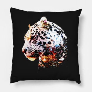 Space Cheetah Pillow