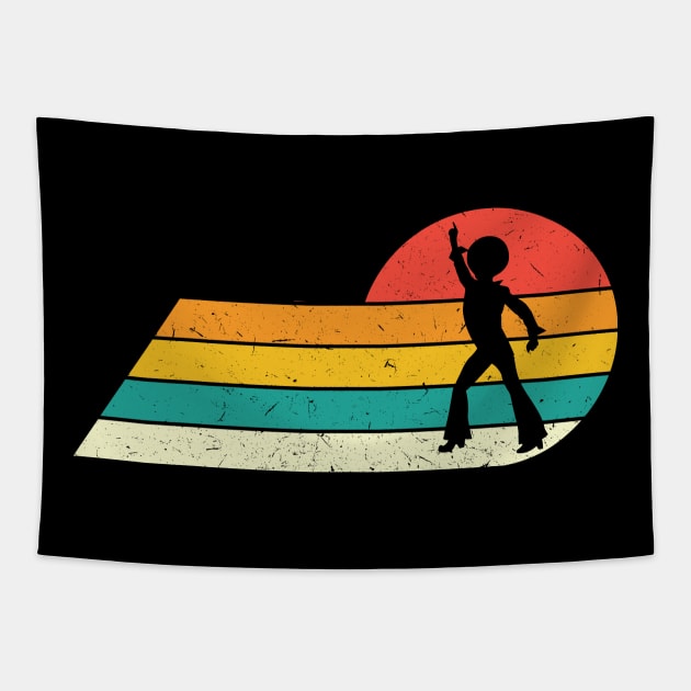 Retro Disco Dance 70s 80s Tapestry by Synithia Vanetta Williams