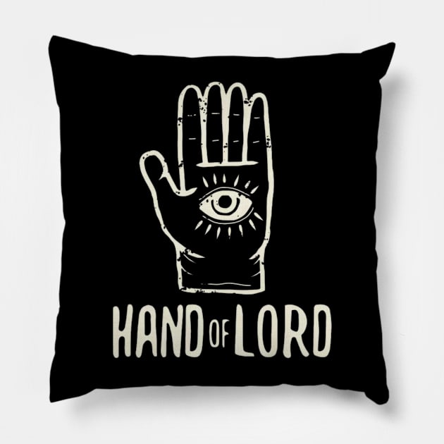 Hand of lord Pillow by Hand of Lord