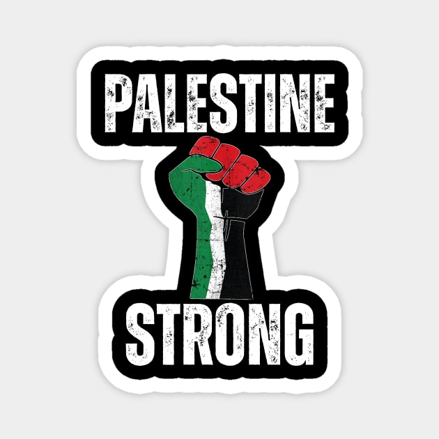 PALESTINE STRONG Magnet by Dalindokadaoua