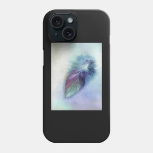 Blue Feather Phone Case