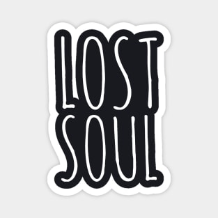 Lost Soul Hipster Clothing Hipster Funny Soulless Dark Souls 70s Magnet