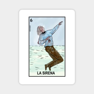 La Sirena Pamela Loteria Magnet