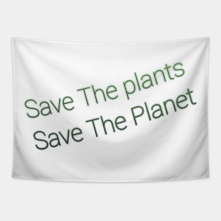 Save The Plants Tapestry