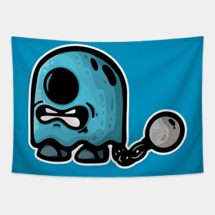 blue ghost prisoner Tapestry