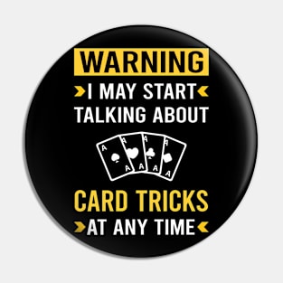 Warning Card Manipulation Trick Tricks Pin