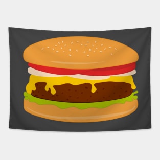 Hamburger or Cheeseburger Tapestry