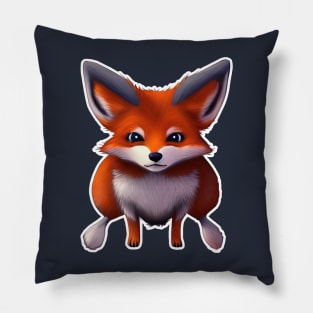 Cute Fox #01 Pillow