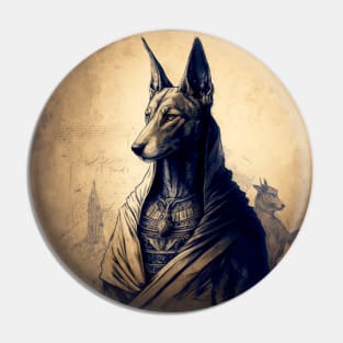 Egyptian Gods - Anubis Pin