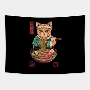 Neko Ramen Tapestry