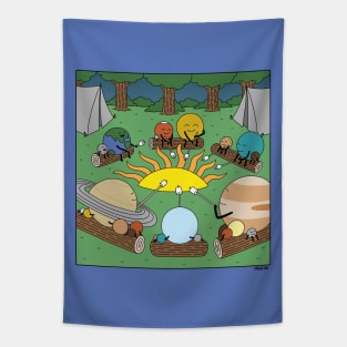 Planet Campfire Tapestry