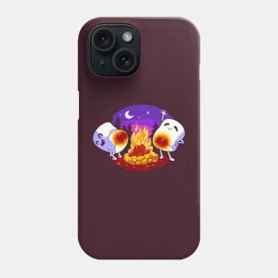 Cute Campfire Marshmallows Roasting Phone Case