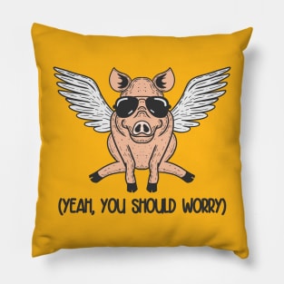 You should Worry Pillow