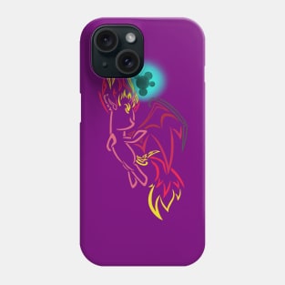 Tribal Pony - Demon Sunset Shimmer Phone Case