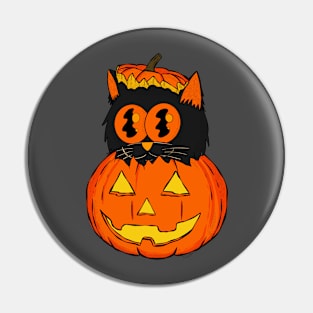 Spooky Cat So Cute Pin